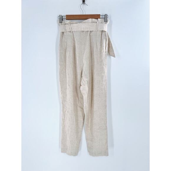 NWT Charlie Holiday Anthropologie Oasis High Rise Pant in Bone Cream Size 6 - Picture 5 of 6